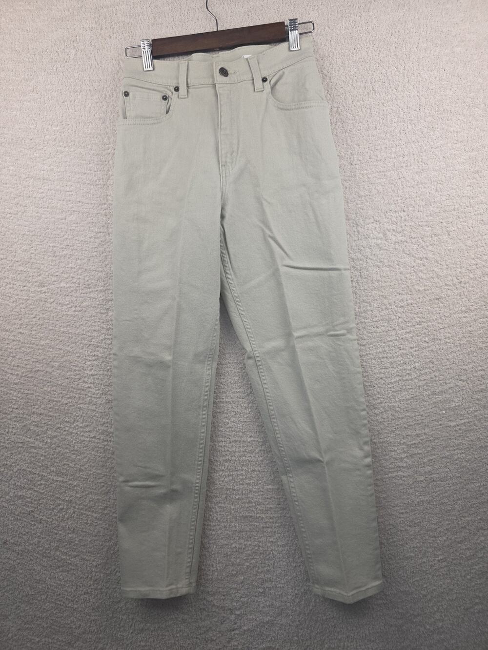 Levi's 550 Relaxed Fit Tapered Leg Jeans in Jeans in Beige Size 4